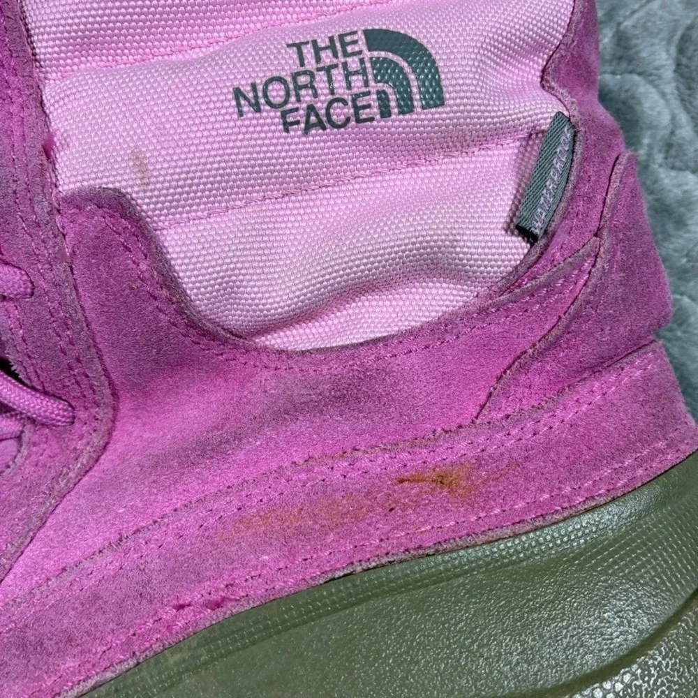 The North Face Kids Winter Boots Size 3 Pink Heat Seeker Tall Insulated